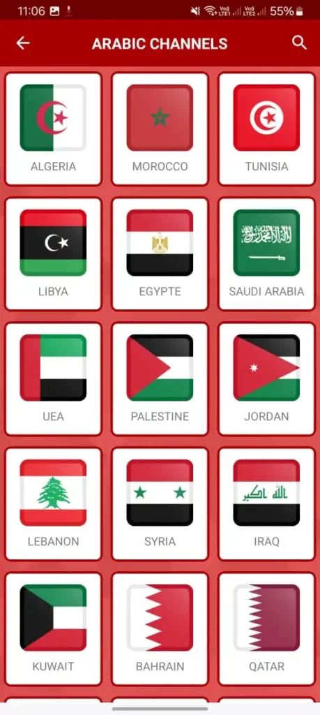 القنوات العربية