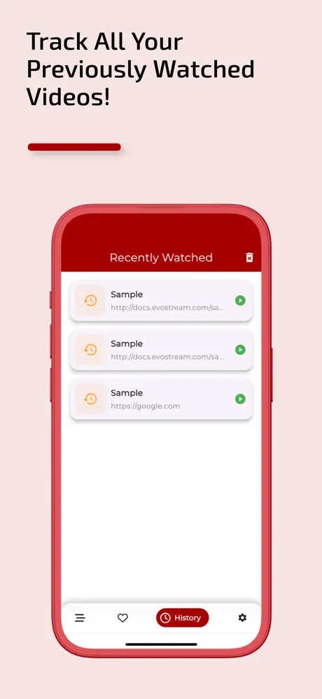 تتبع جميع مقاطع الفيديو التي تمت مشاهدتها سابقًا